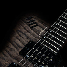 Charger l&#39;image dans la galerie, Godin 025503 xtSA - Synth Access - 3 Voice Trans Black Flame - Guitare électrique fabriquée au Canada
