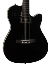 Charger l&#39;image dans la galerie, Godin A6 Ultra Black HG Guitare électrique acoustique 6 cordes RH fabriquée au Canada D
