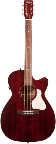 Art & Lutherie 042357 / 051786 Legacy Tennessee Red CW QIT Cutaway Acoustic Electric Guitar MADE In CANADA-(6536632369346)