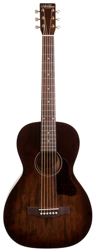 Art & Lutherie 042395 Roadhouse Bourbon Burst A/E Parlor Acoustic Electric Guitar MADE In CANADA-(6536632631490)