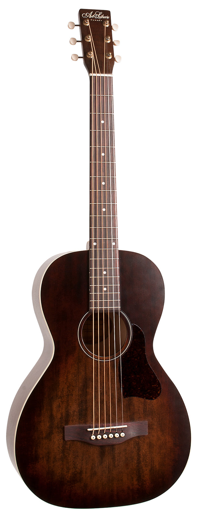 Art & Lutherie 042395 Roadhouse Bourbon Burst A/E Parlor