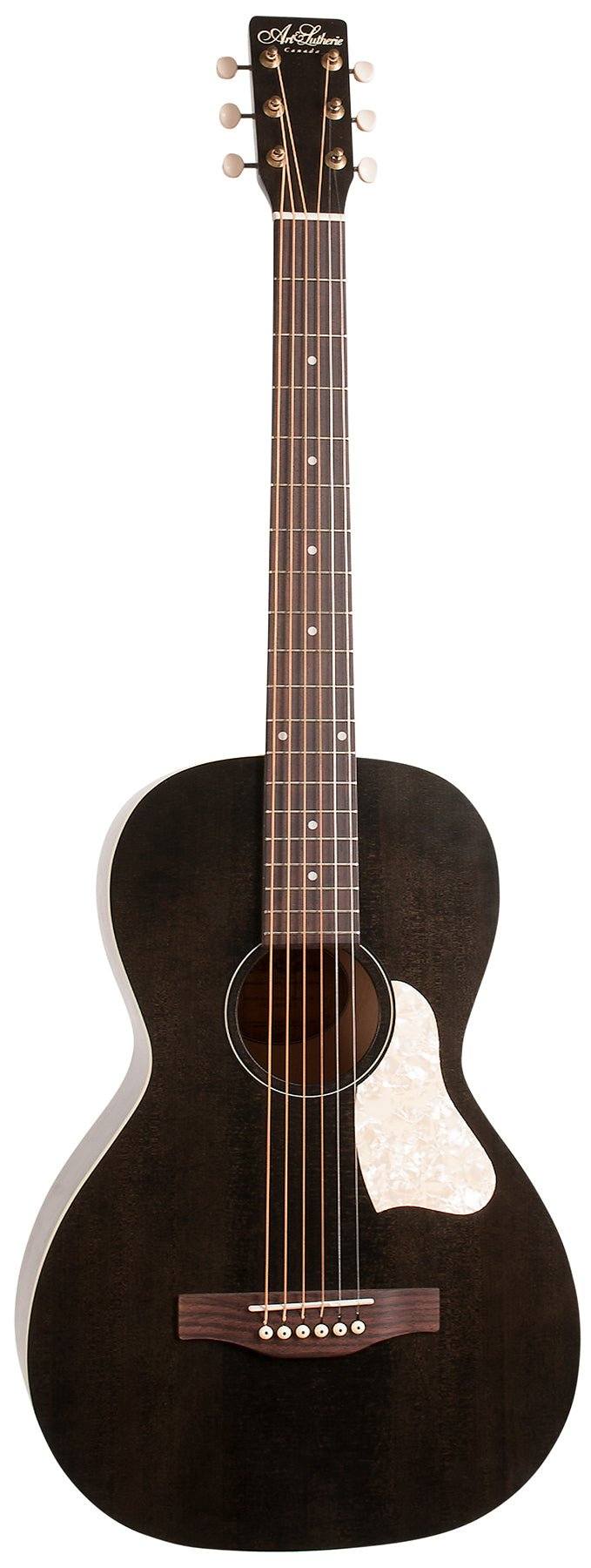 Art & Lutherie 042418 Roadhouse Faded Black A/E Parlor