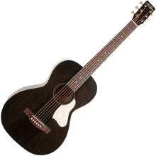 Load image into Gallery viewer, Art &amp; Lutherie 042418 Roadhouse Faded Black A/E Parlor Acoustic Guitar MADE In CANADA-(6536632729794)
