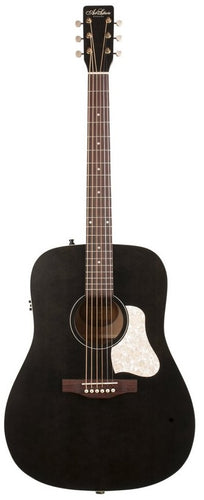 Art & Lutherie 042470 / 051717 Americana Acoustic Electric Guitar Faded Black QIT Made In Canada-(6536631320770)