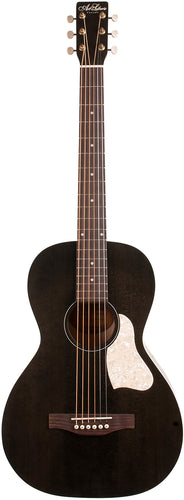 Art & Lutherie 045532 Roadhouse Faded Black Parlor Acoustic Guitar MADE In CANADA D-(6536632664258)