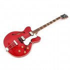 Load image into Gallery viewer, Hofner HOF-HCT-500/7-TR Contemporary Verythin Bass - CT - Transparent Red
