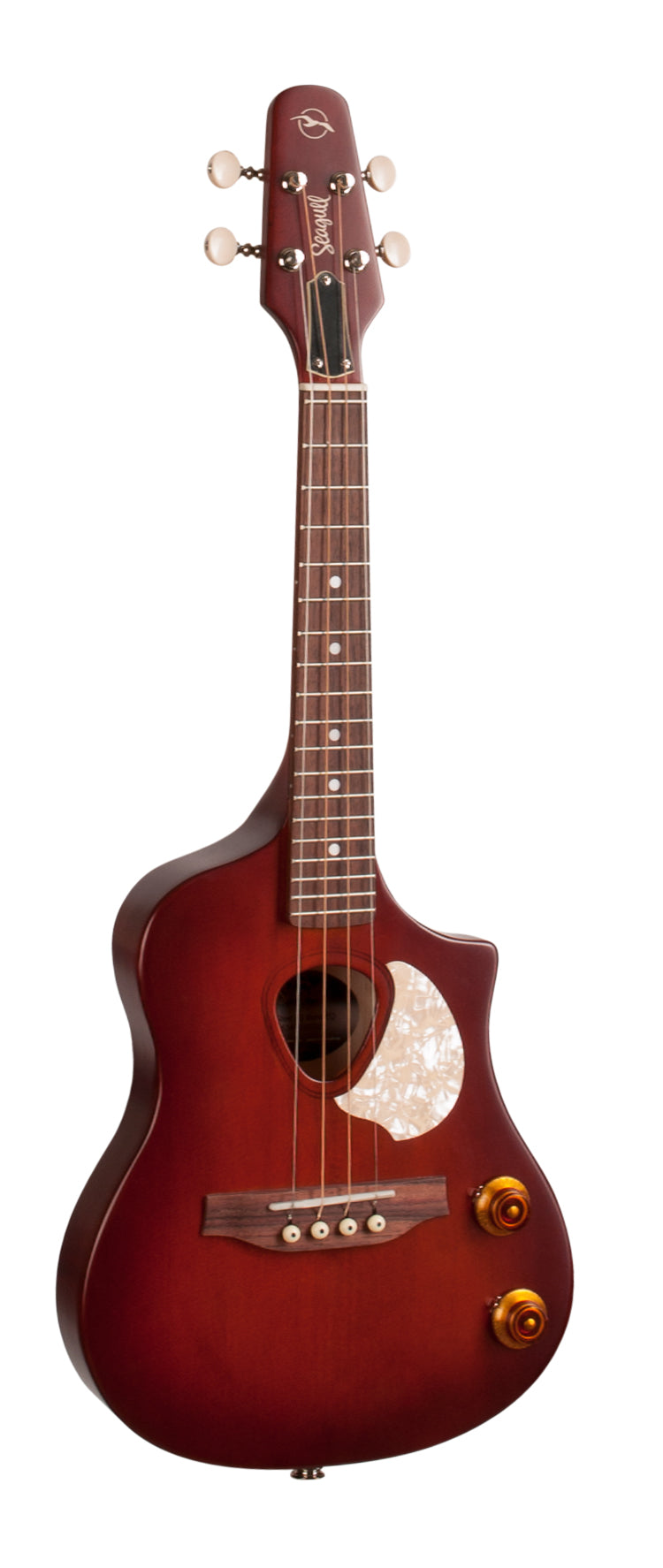 Seagull 046348 Semi-Gloss Burst Steel Acoustic Electric Ukulele with Bag MADE In CANADA