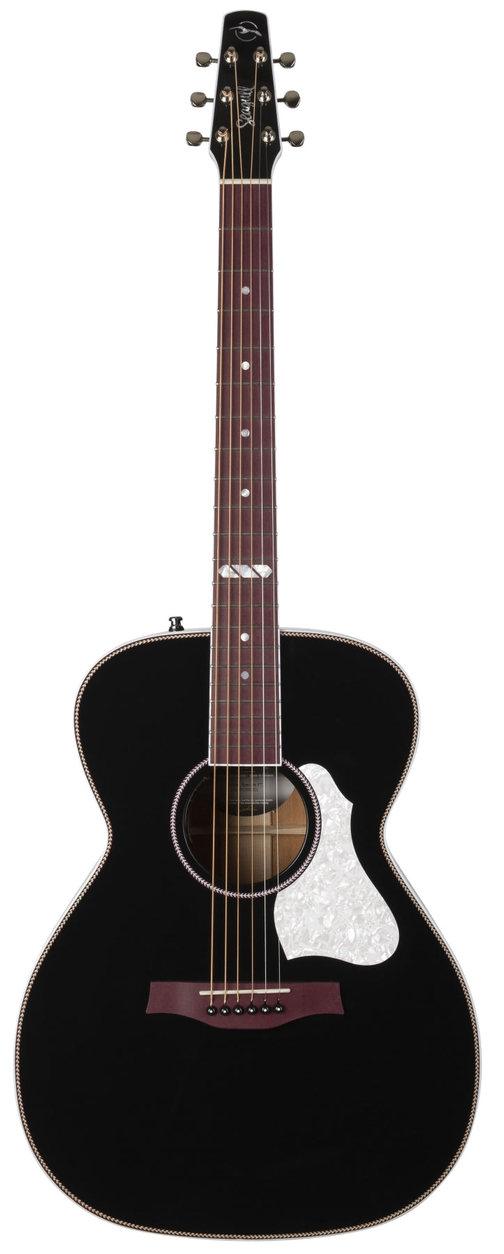 Seagull 047734 / 050574 Artist Limited Tuxedo Black EQ Acoustic Electric with Carrying Bag MADE In CANADA