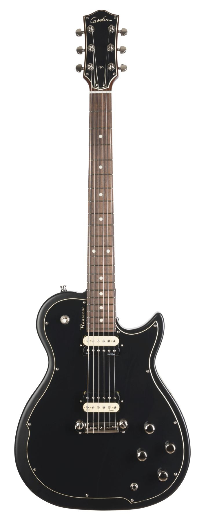 Godin 048472 Radiator Matte Black RN Electric Guitar Made In Canada
