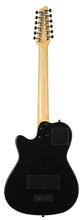 Charger l&#39;image dans la galerie, Godin 048588 A12 Black HG Guitare électrique acoustique fabriquée au Canada
