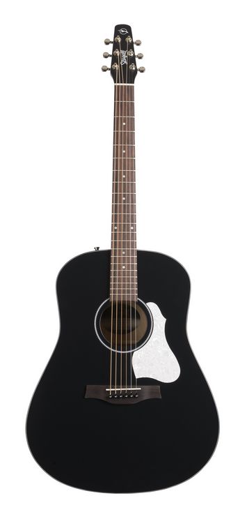 Seagull 048595 S6 Classic Black A/E Acoustic Electric Guitar MADE In CANADA