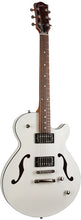 Charger l&#39;image dans la galerie, Godin 050222 Montreal Premiere HT Trans White 6 String RH Hollowbody Guitar MADE In CANADA

