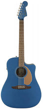 Charger l&#39;image dans la galerie, Fender Redondo Player - Guitare acoustique série California - Finition bleu Belmont
