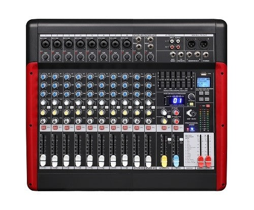 GF 1020FX BT MP3 10 Channel Mixer with Effect, Bluetooth, MP3 & Recording Function