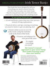 Load image into Gallery viewer, ABSOLUTE BEGINNERS – IRISH TENOR BANJO The Complete Guide to Playing Irish Style Tenor Banjo
