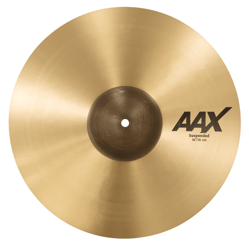 SABIAN 21623X 16 inch AAX suspended cymbal with mid-bright tone and shimmering sustain