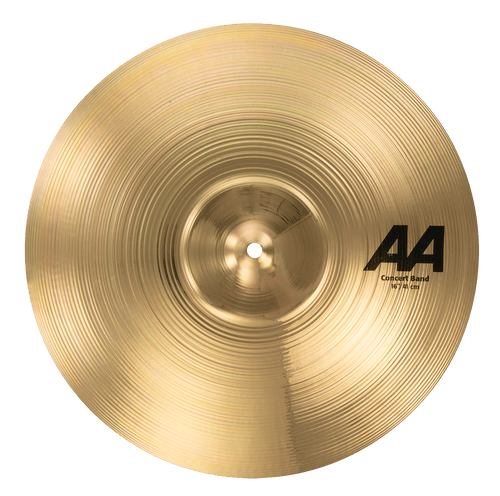 SABIAN 16” AA Concert Band 16-inch cymbal with brilliant finish and crisp articulation