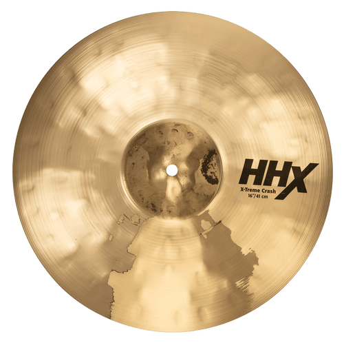 SABIAN 11692XB 16-inch HHX X-Treme Crash cymbal with brilliant finish and dark, aggressive tone made in Canada