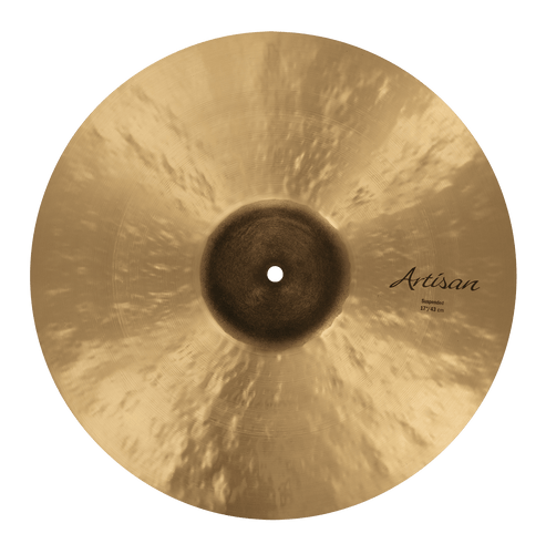 SABIAN A1723 17-inch Artisan Suspended Cymbal hand-hammered bronze with dark, rich sound and quick response