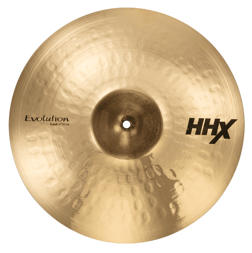 SABIAN 11706XEB 17 inch HHX Evolution Crash Cymbal with brilliant finish, warm explosive sound, made in Canada