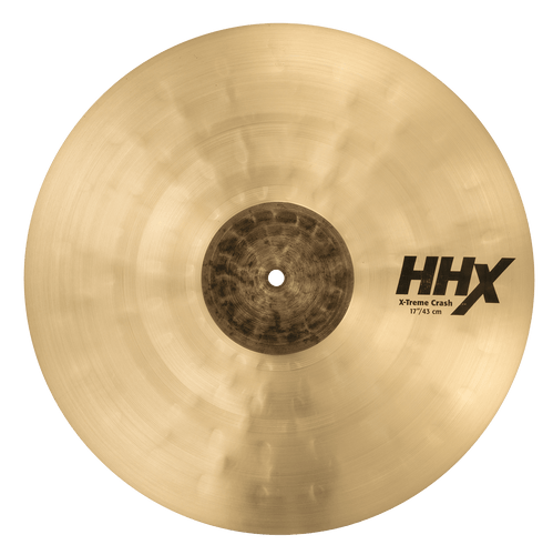 SABIAN 11792XN 17-inch HHX X-Treme Crash Cymbal with deep, dark tone and rapid decay made in Canada