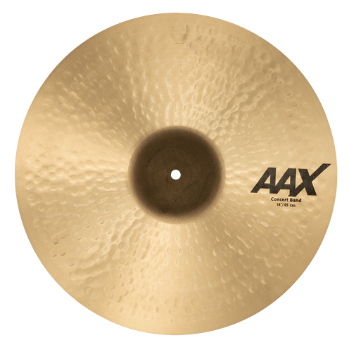 SABIAN 21821XC 18-inch AAX Concert Band cymbal with hammered finish and complex tone made in Canada