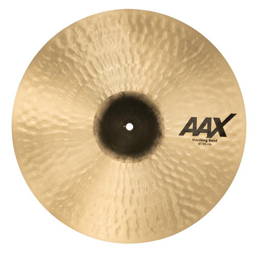SABIAN 21822XC 18 inch AAX Marching Band cymbal with hammered finish and complex tone made in Canada