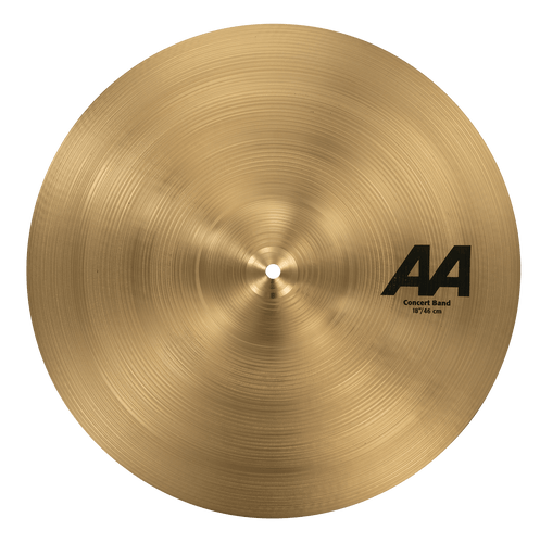 SABIAN 18” AA Concert Band 18-inch cymbal with bright, crisp sound and long sustain for band use