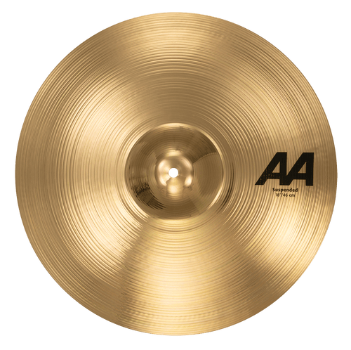 SABIAN 18-inch AA suspended cymbal with brilliant finish made from B20 bronze