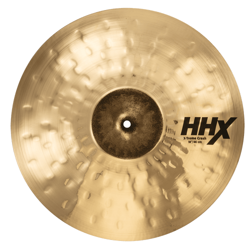SABIAN 1892XB 18-inch HHX X-Treme Crash cymbal with brilliant finish and dark, powerful tone