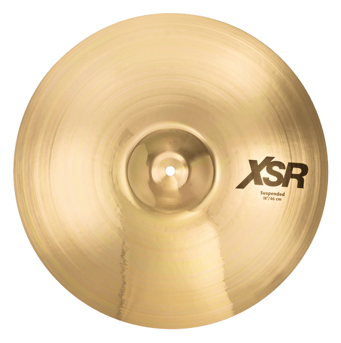 SABIAN XSR1823B 18-inch XSR suspended cymbal made of B20 bronze with a bright, high-pitched tone and long sustain, designed for band and orchestral use.