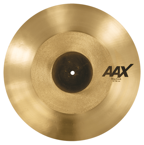 SABIAN 219XFC 19-inch Freq Crash AAX cymbal with dual-lathing and high-frequency tone made in Canada