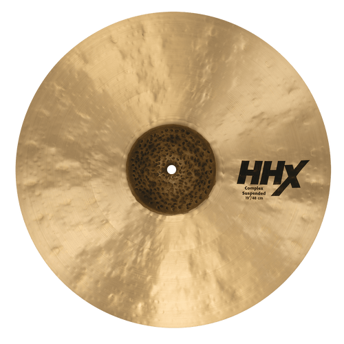 SABIAN 11923XCN 19-inch HHX Complex Suspended cymbal made in Canada with dark, rich tone and raw hammered bell