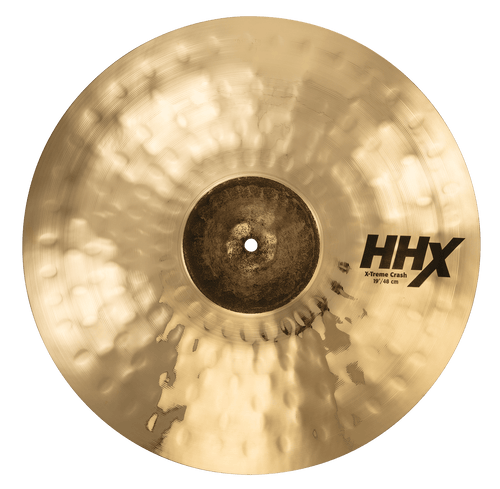 SABIAN 11992XB 19 inch HHX X-Treme Crash cymbal with brilliant finish and hammered design
