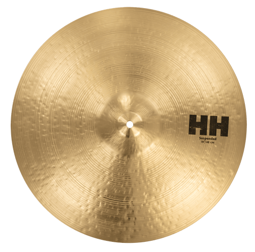 SABIAN 19” HH Suspended Cymbal hand hammered B20 bronze with dark warm tone and shimmering sustain