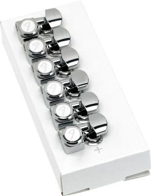 Fender Locking Tuners for Strat/Tele - Polished Chrome-(7934924357887)