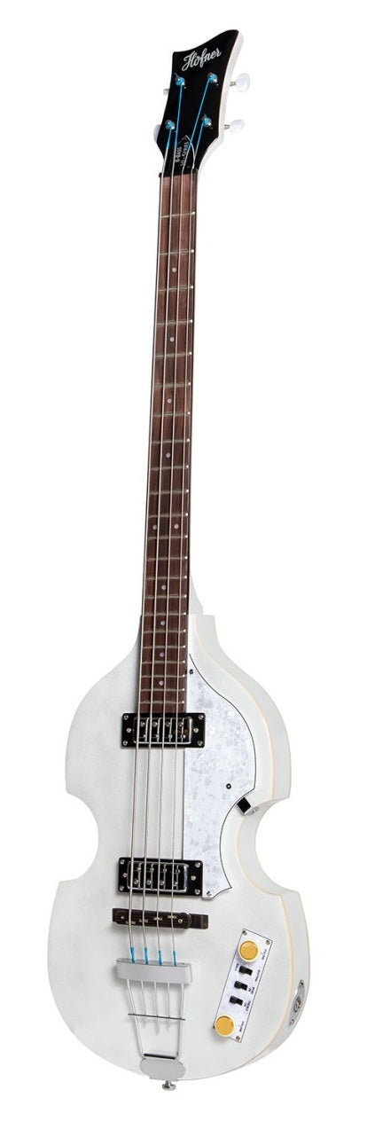 Hofner Violin Bass - Ignition Pearl White - PRO