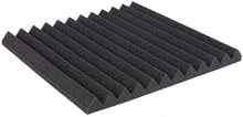 Load image into Gallery viewer, 6 Pack of Acoustic Studio Panel Foam Wedges 1&quot; X 12&quot; X 12&quot; Sound-Proofing, Sound Absorption
