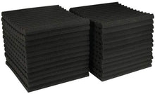 Load image into Gallery viewer, 6 Pack of Acoustic Studio Panel Foam Wedges 1&quot; X 12&quot; X 12&quot; Sound-Proofing, Sound Absorption
