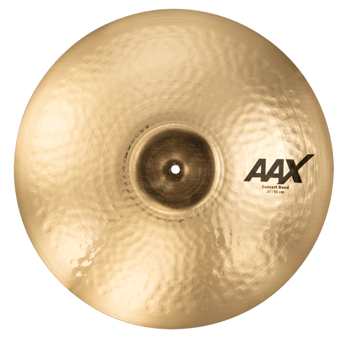 SABIAN 22021XCB 20-inch AAX Concert Band cymbal with brilliant finish, medium weight, made in Canada.