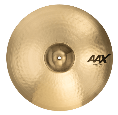 SABIAN 22009XCB 20-inch AAX Heavy Crash cymbal with brilliant finish and large raw bell