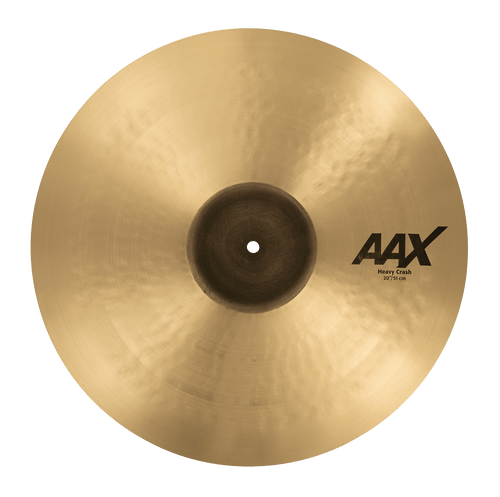 SABIAN 22009XC 20 inch AAX Heavy Crash cymbal with large raw bell and complex hammering design