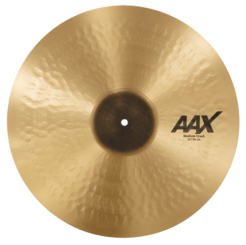 SABIAN 22008XC 20 inch AAX Medium Crash cymbal with hammered finish and raw bell