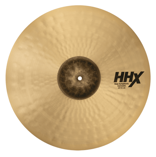SABIAN 20” HHX New Symphonic Germanic 20-inch cymbal for rich, sustained sound and high impact