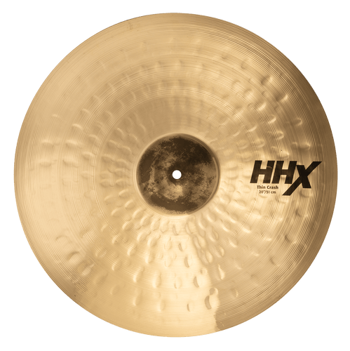 SABIAN 12006XTB 20 inch HHX Thin Crash cymbal with brilliant finish and dark tone made in Canada