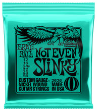 Load image into Gallery viewer, ERNIE BALL 2626 NOT EVEN SLINKY NICKEL WOUND ELECTRIC GUITAR STRINGS - 12-56 GAUGE-(6632624029890)
