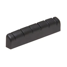 Load image into Gallery viewer, BLACK TUSQ XL SLOTTED GIBSON STYLE NUT 43MM PT-6010-00-(7763748421887)
