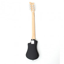 Charger l&#39;image dans la galerie, Hofner HOF-HCT-SH-DLX- BK-O Deluxe Shorty Guitare électrique de voyage - Noir - avec housse 

