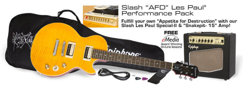 Epiphone Slash AFD Les Paul Special II Performance Pack w/Amp-(8027790246143)