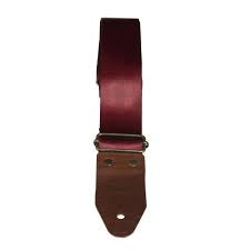 SEAGULL BRONCO RED GUITAR STRAP (Seat belt style)